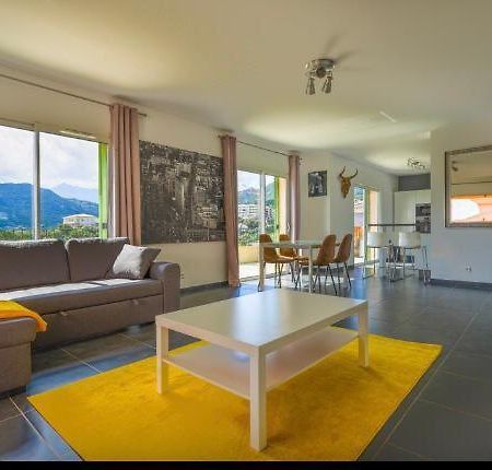 Chez Pasqua ! Appartement Spacieux Avec Terrasse 2 Chambres 6 Couchages En Rooftop LʼÎle-Rousse Zewnętrze zdjęcie