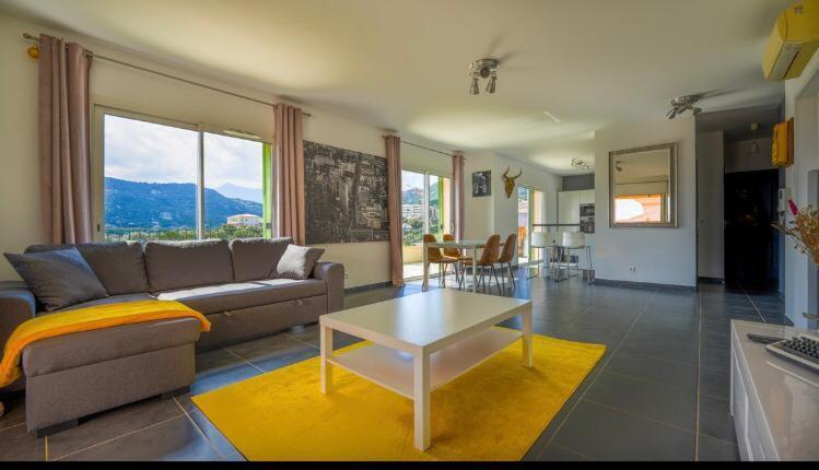 Chez Pasqua ! Appartement Spacieux Avec Terrasse 2 Chambres 6 Couchages En Rooftop LʼÎle-Rousse Zewnętrze zdjęcie
