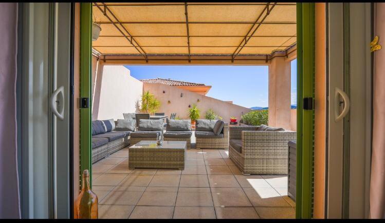 Chez Pasqua ! Appartement Spacieux Avec Terrasse 2 Chambres 6 Couchages En Rooftop LʼÎle-Rousse Zewnętrze zdjęcie